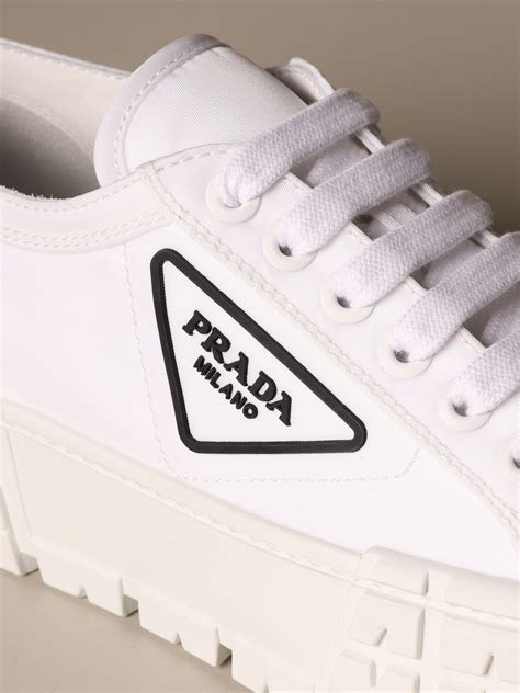 prada women's satin tennis sneaker|prada sneakers no closet.